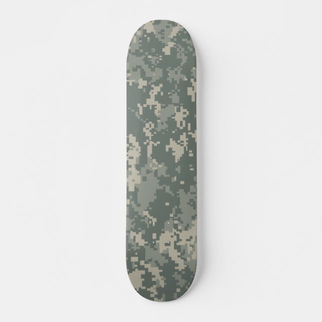 Army ACU Camouflage Skateboard Deck (Front)
