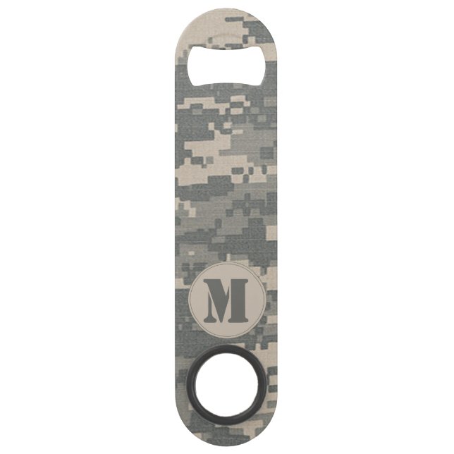 ARMY ACU Digital Camo Camouflage Bottle Opener (Front)