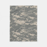 ARMY ACU Digital Camo Camouflage Fleece Blanket