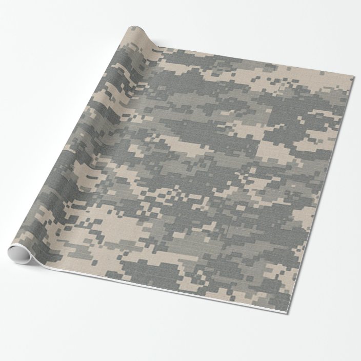 army wrapping paper