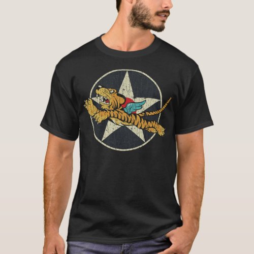 Army Air Corps Flying Tigers AVG 1941  T_Shirt