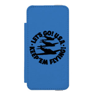 Army Air Corps Poster, 1941 Wallet Case For iPhone SE/5/5s