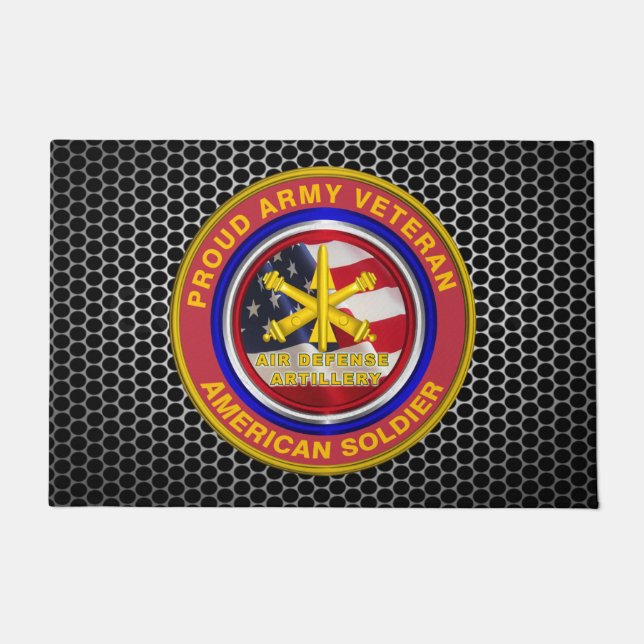 Army Air Defense Artillery  Doormat (Front)