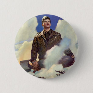 Army Air Forces Button