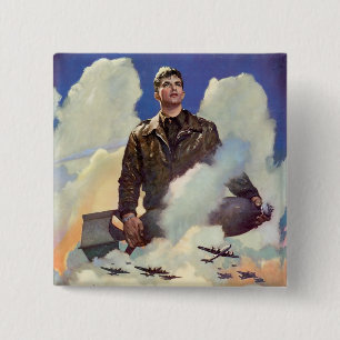 Army Air Forces Button