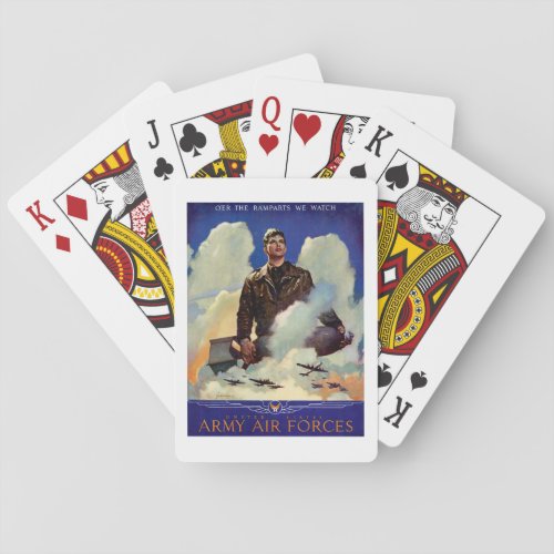 Army Air Forces Playing Cards