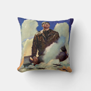 Army Air Forces Throw Pillow