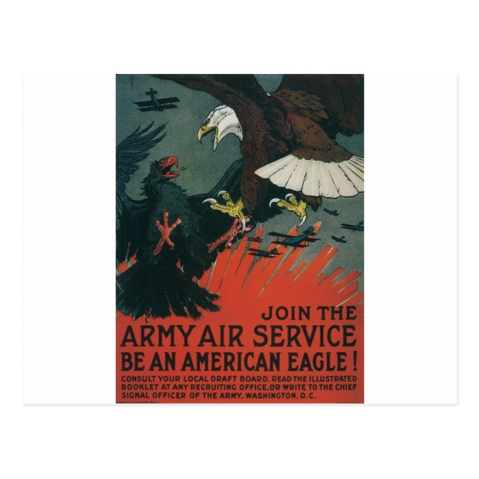 Army Air Service circa 1917 Post Cards