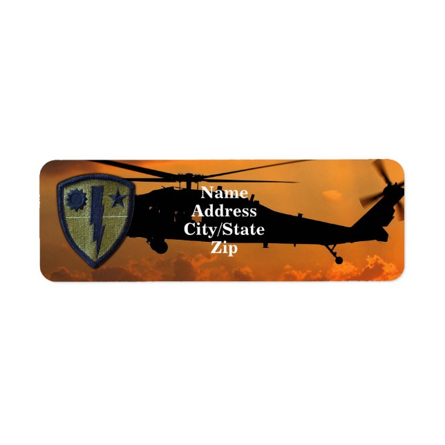 army airborne rangers fort Benning lrrp veterans Label (Front)