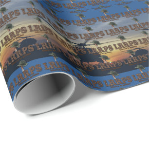 Army airborne rangers LRRPS LRRP Recon snipers Wrapping Paper