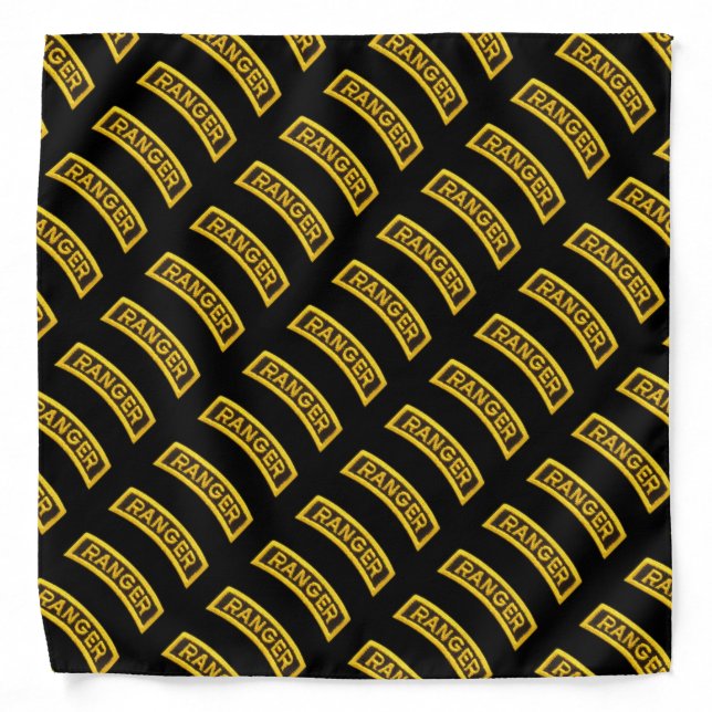 Army airborne rangers ranger recon lrrp lrrps bandana (Front)