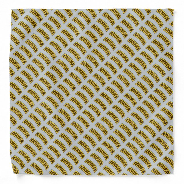 Army airborne rangers ranger recon lrrp lrrps bandana (Front)