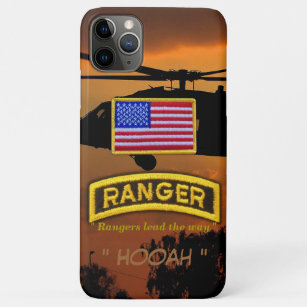 Army airborne rangers veterans vets tab iPhone 11 pro max case