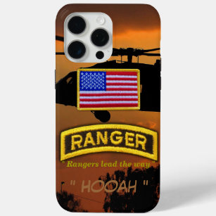 Army airborne rangers veterans vets tab iPhone 15 pro max case