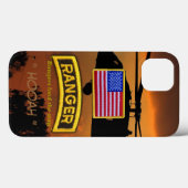 Army airborne rangers veterans vets tab Case-Mate iPhone case (Back (Horizontal))