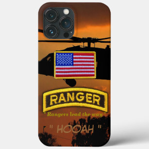 Army airborne rangers veterans vets tab iPhone 13 pro max case
