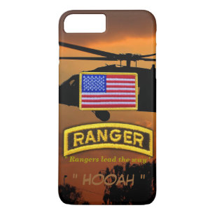Army airborne rangers veterans vets tab iPhone 8 plus/7 plus case