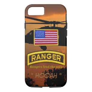 Army airborne rangers veterans vets tab iPhone 8/7 case