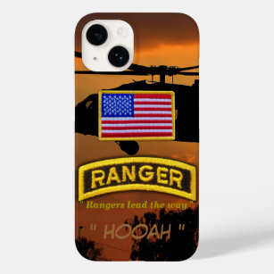 Army airborne rangers veterans vets tab Case-Mate iPhone 14 case