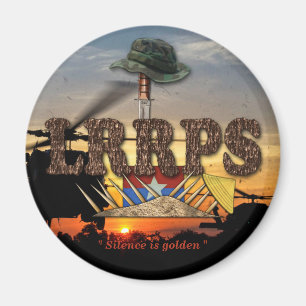 army airborne rangers vietnam war LRRPS Magnet
