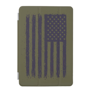 Army America Green and purple iPad Mini Cover