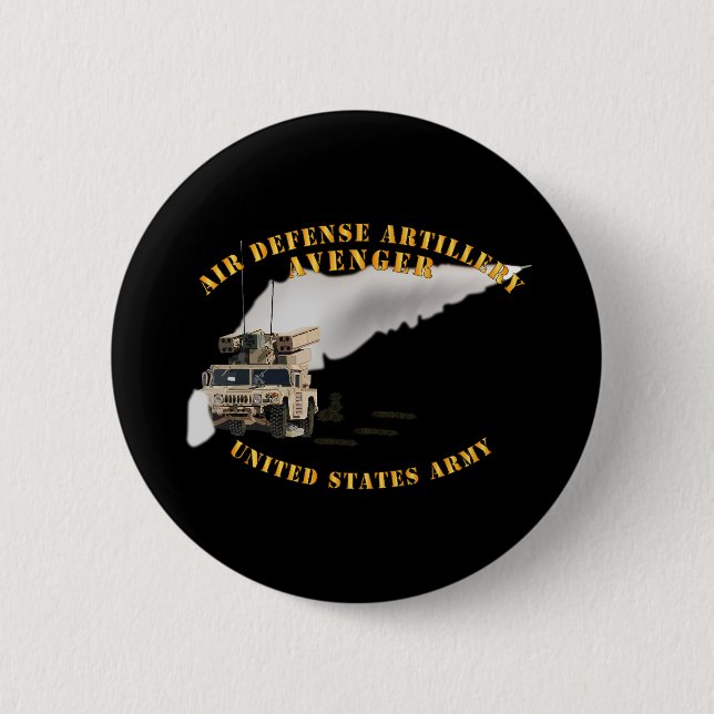 Army - Avenger Air Defense - Firing Missile Button (Front)