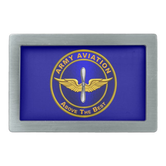 Army Aviaition  Belt Buckle (Front)