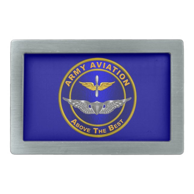 Army Aviation Belt Buckle (Front)