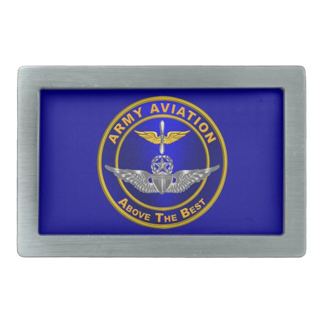 Army Aviation Belt Buckle (Front)