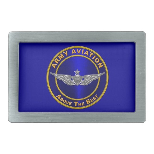 Army Aviation Belt Buckle (Front)