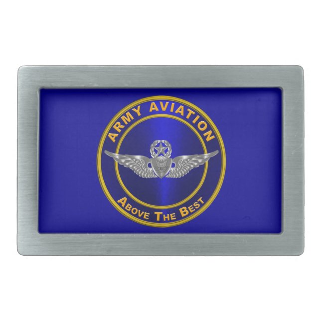 Army Aviation Belt Buckle (Front)