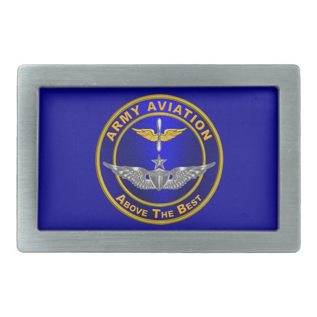 Army Aviation Belt Buckle (Front)