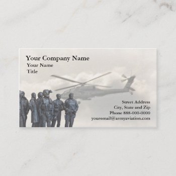 Army Aviation Business Card by BusinessCardsCards at Zazzle