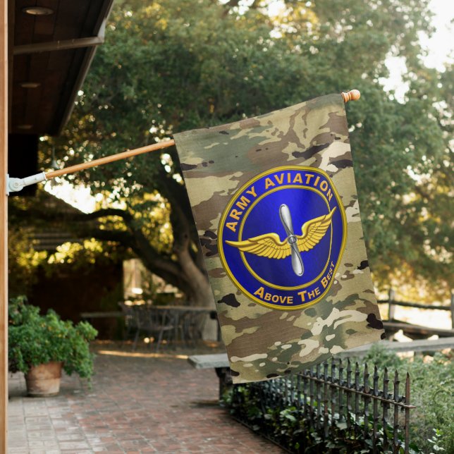 Army Aviation  House Flag (In SItu)