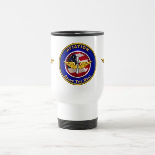 Army Aviation Veteran  Travel Mug