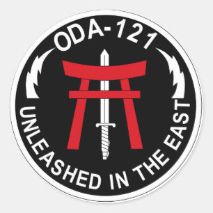 ARMY B CO 1st BATTALION 1st SPECIAL FORCES ODA-121 Classic Round Sticker