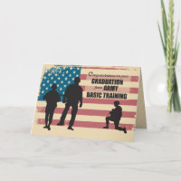 Army Basic Training Graduation, Military Soldiers Card