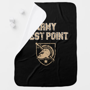 Army Black Knights Baby Blanket