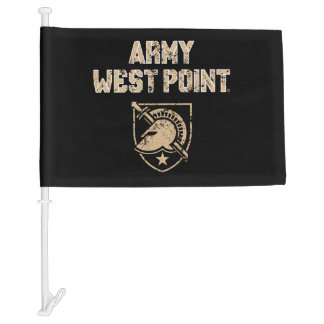 Army Black Knights Car Flag