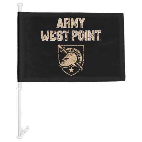 Army Black Knights Car Flag