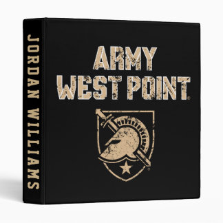 Army Black Knights Distressed 3 Ring Binder