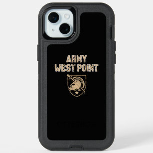 Army Black Knights Distressed iPhone 15 Plus Case