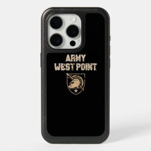 Army Black Knights Distressed iPhone 15 Pro Case