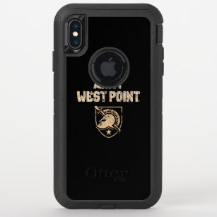 Army Black Knights Distressed OtterBox Defender iPhone XS Max Case