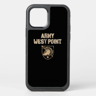 Army Black Knights Distressed OtterBox Symmetry iPhone 12 Case