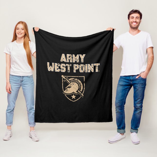 Army Black Knights Fleece Blanket (In Situ)