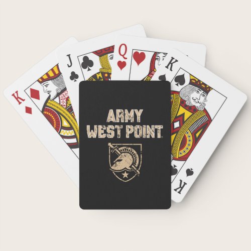 Army Black Knights Poker Cards Army Black Knights Poker Cards