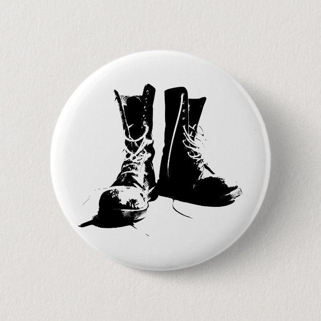 Army Boots Button (Front)