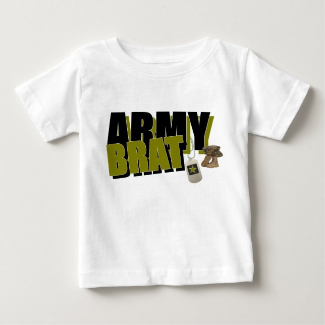 ARMY BRAT BABY T-Shirt (Front)