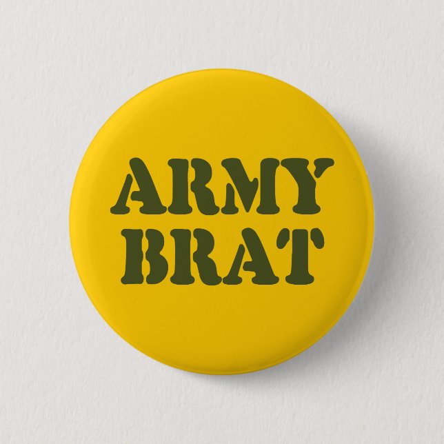ARMY BRAT BUTTON (Front)